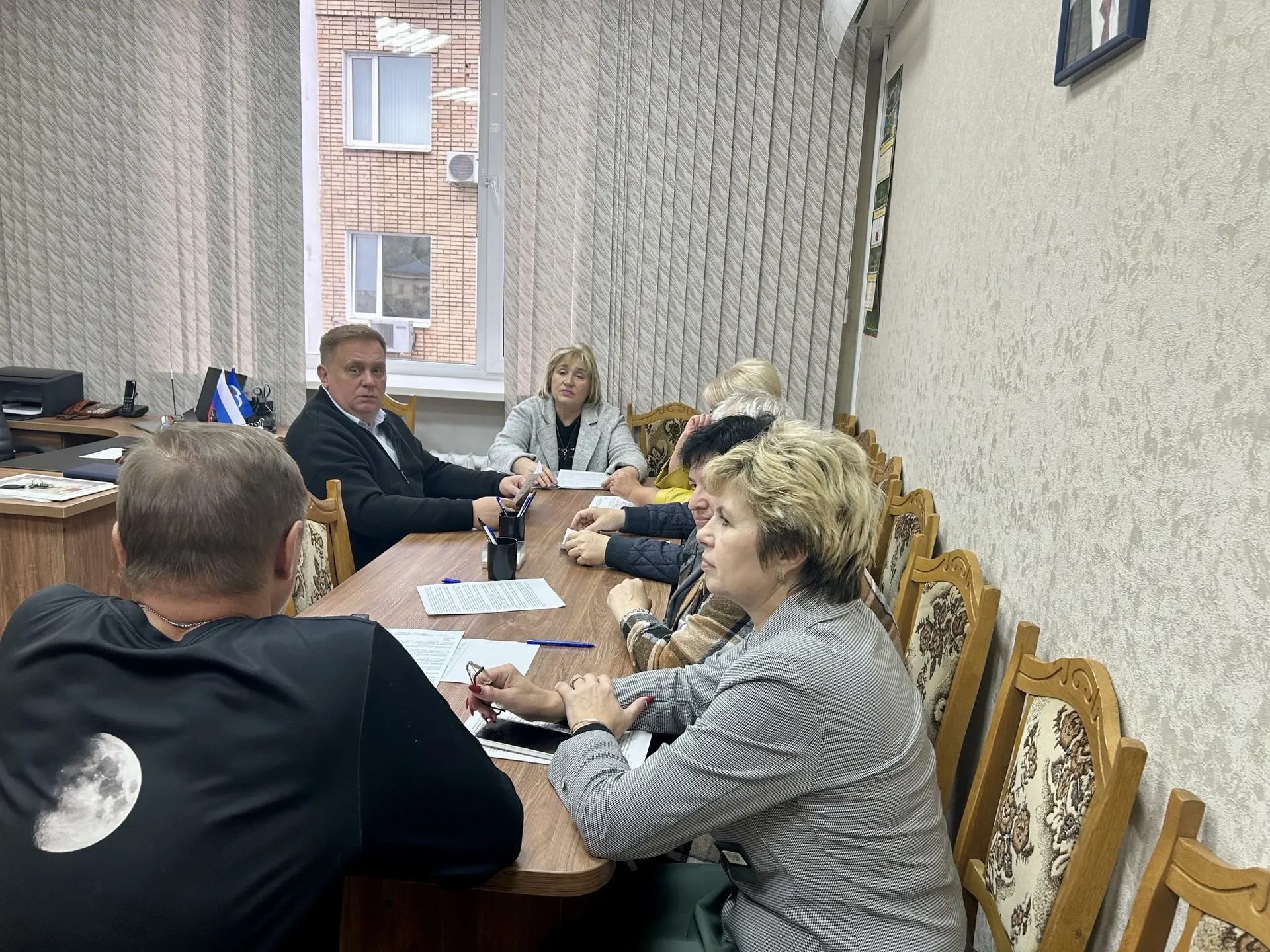 Заседание постоянной комиссии по бюджету и муниципальной собственности Вяземского окружного Совета депутатов.